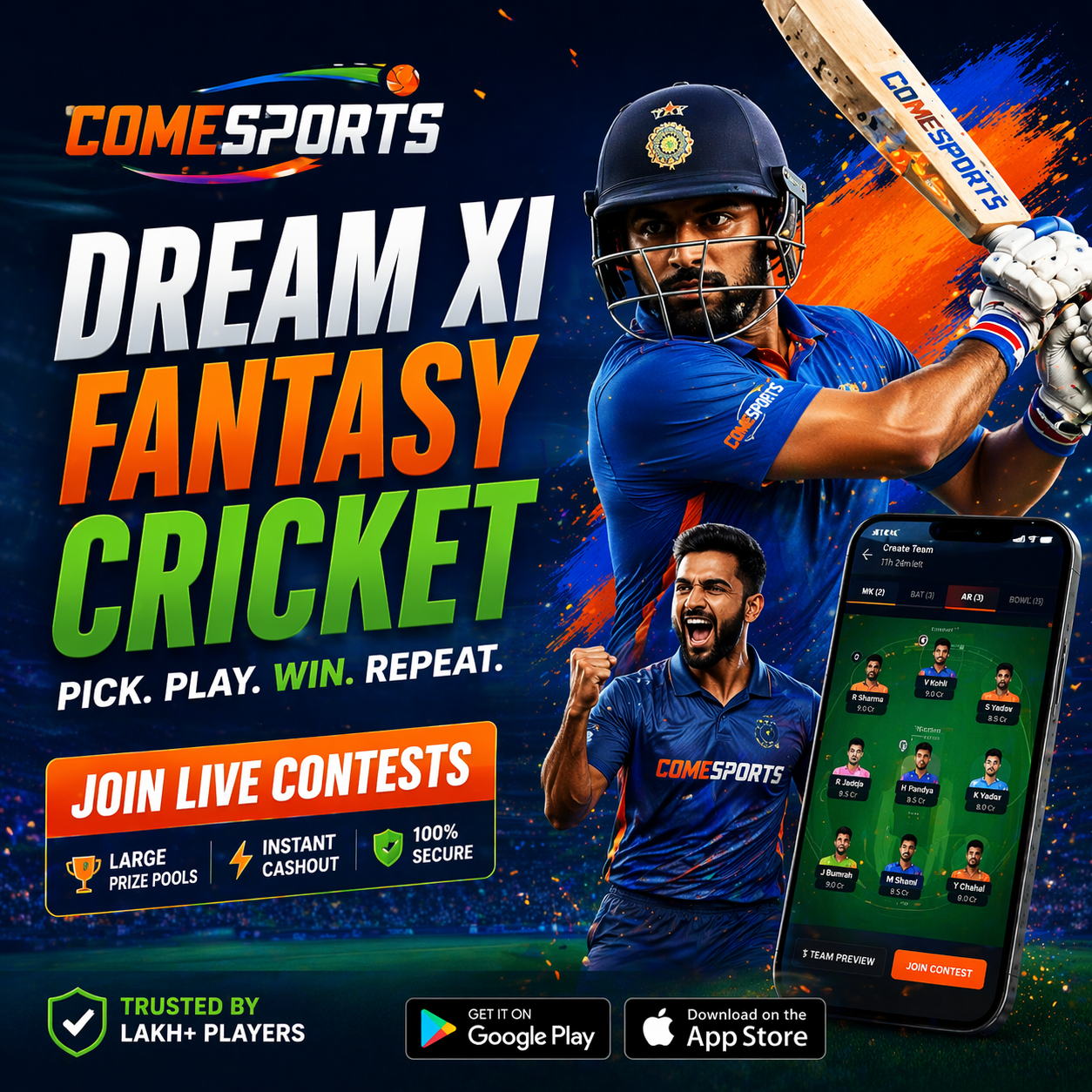 nostra gamus fantasy cricket contest selection